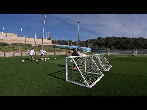 Progresión tareas 1 contra 1 (Pau López - Ruben Blanco - Simon Ngapandouetnbu)