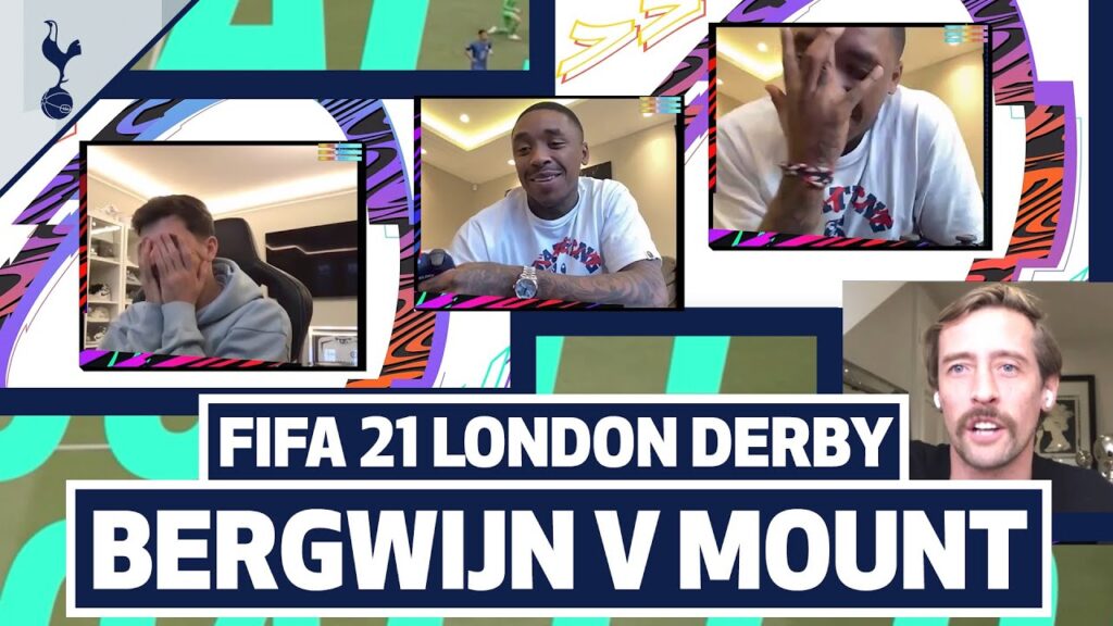 FIFA 21 | STEVEN BERGWIJN V MASON MOUNT | EA Sports Boot Room | Spurs v Chelsea