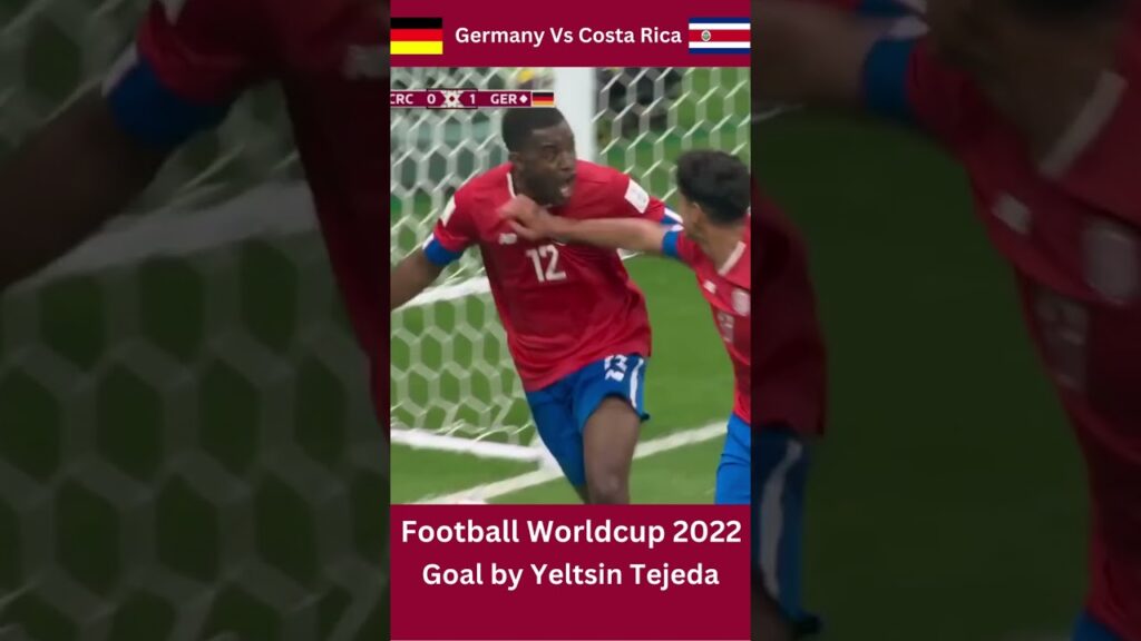 Germany Vs Costa Rica - Goal by Yeltsin Tejeda - FIFA 2022