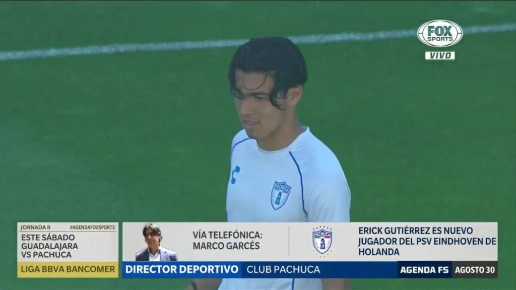 Detalles de la transacción de Erick Gutiérrez con PSV