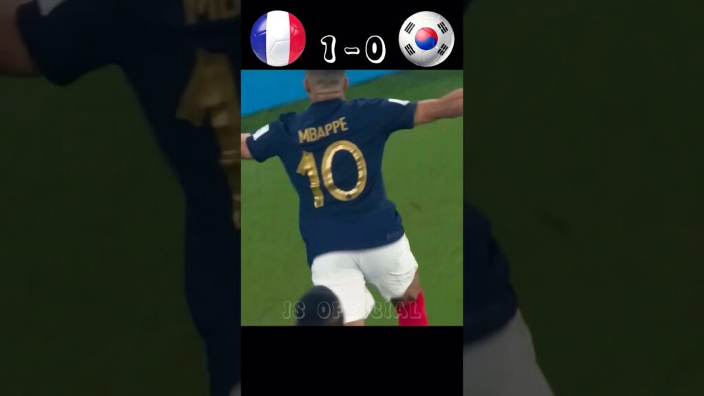 France VS South Korea (FINAL) EURO 2024 Highlights Imajinary🔥😂#football #youtube #shorts