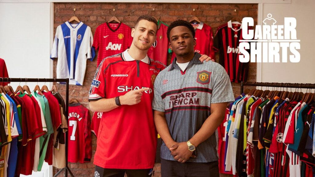 Career in Shirts with Diogo Dalot | Classic Football Shirts