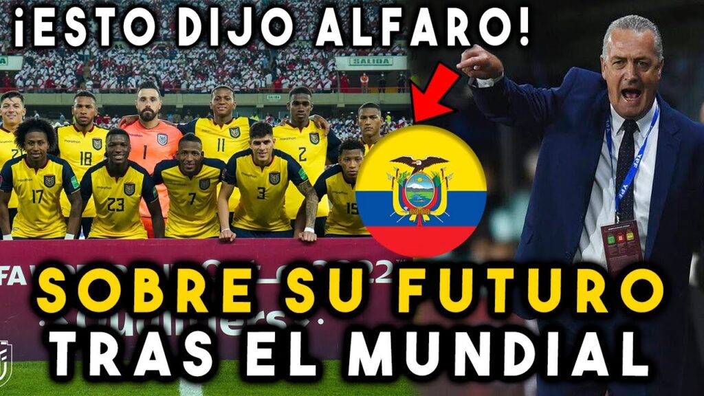 EN COLOMBIA?! LA RESPUESTA DE GUSTAVO ALFARO SOBRE SU FUTURO SELECCIÓN DE ECUADOR MUNDIAL QATAR 2022
