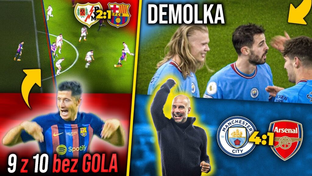 Lewandowski OKRADZIONY z GOLA! Arsenal PRZEGRAŁ Premier League! Erling Haaland z REKORDEM!