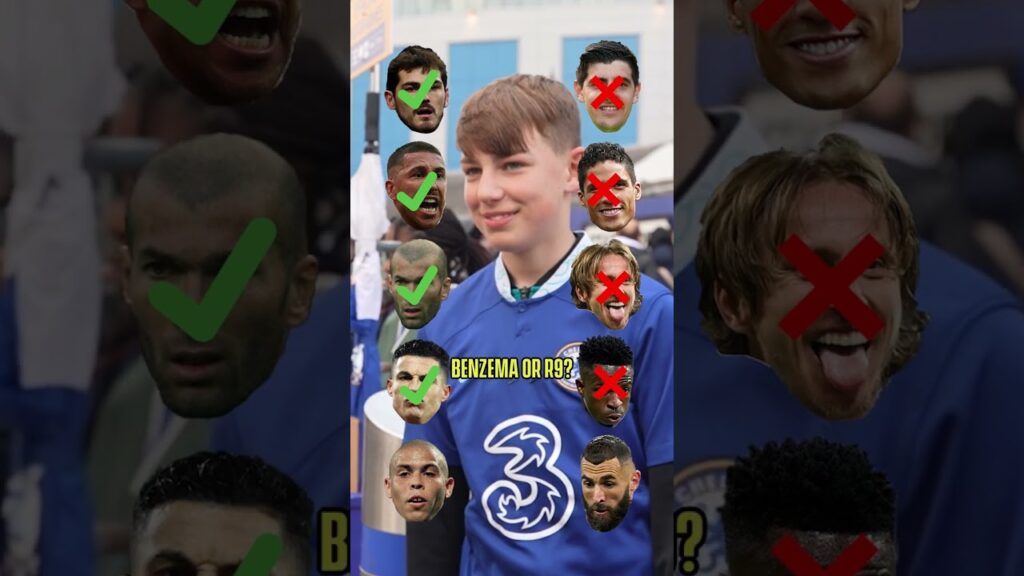 OLD vs NEW Real Madrid CHALLENGE: Ronaldo or Benzema? ⚔️ #shorts