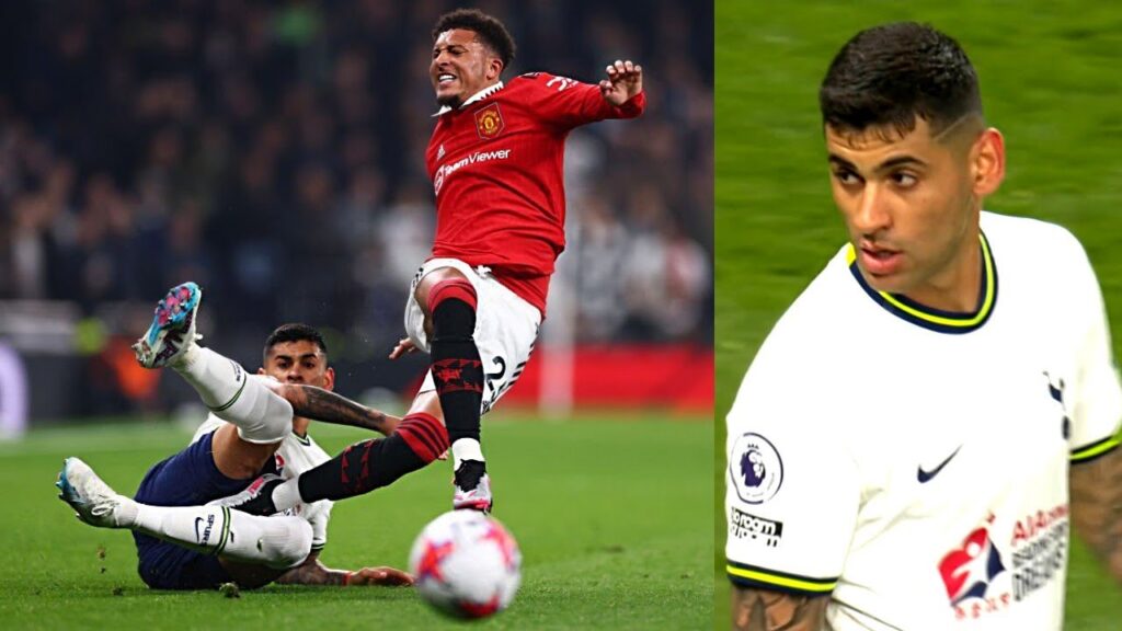 Cristian Romero Had no Mercy against Man United | SOLID PERFORMANCE!