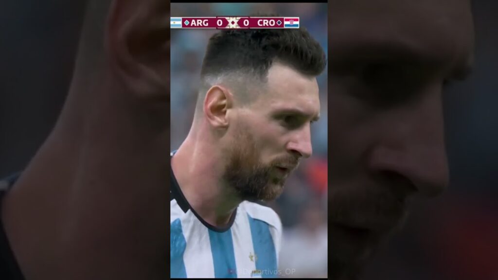 Messi vs Livaković Qatar 2022 😱😨🤍 Argentina vs Croacia, histórico. ⚽