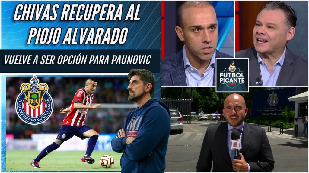 GRAN NOTICIA PARA CHIVAS, recuperan a Alvarado para juego ante Mazatlán | Futbol Picante GRAN NOTICIA PARA CHIVAS, recuperan a Alvarado para juego ante Mazatlán | Futbol Picante