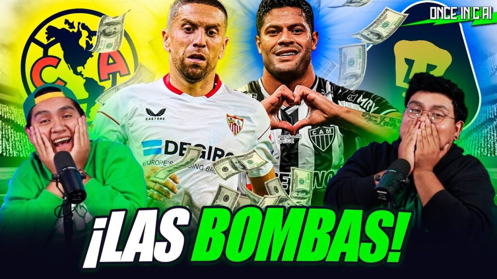 ISCO, PAPU GÓMEZ, HULK y FALCAO a la LIGA MX ¡Los PRÓXIMOS FICHAJES BOMBA!