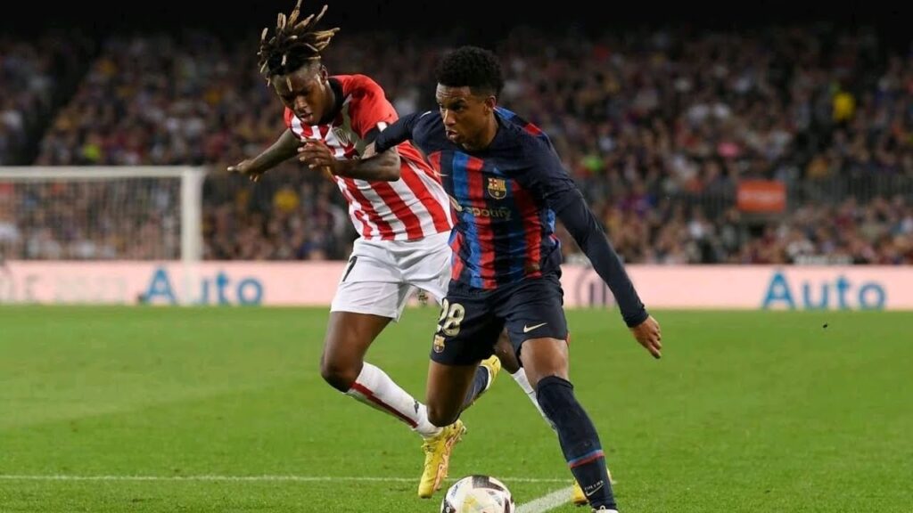 Alejandro BALDE vs Athletic bilbao