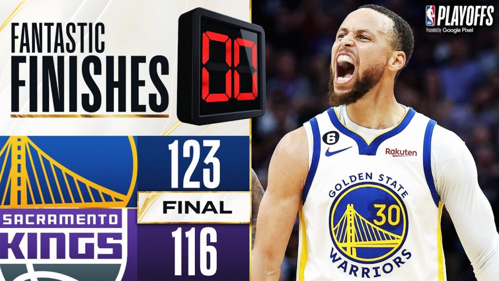 Final 4:04 WILD ENDING #6 Warriors vs #3 Kings - Game 5 | April 26, 2023