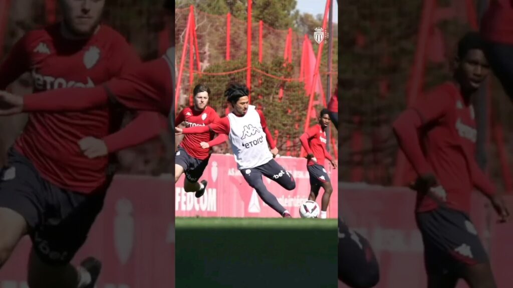Takumi Minamino training hard for AS Monaco starting lineups
