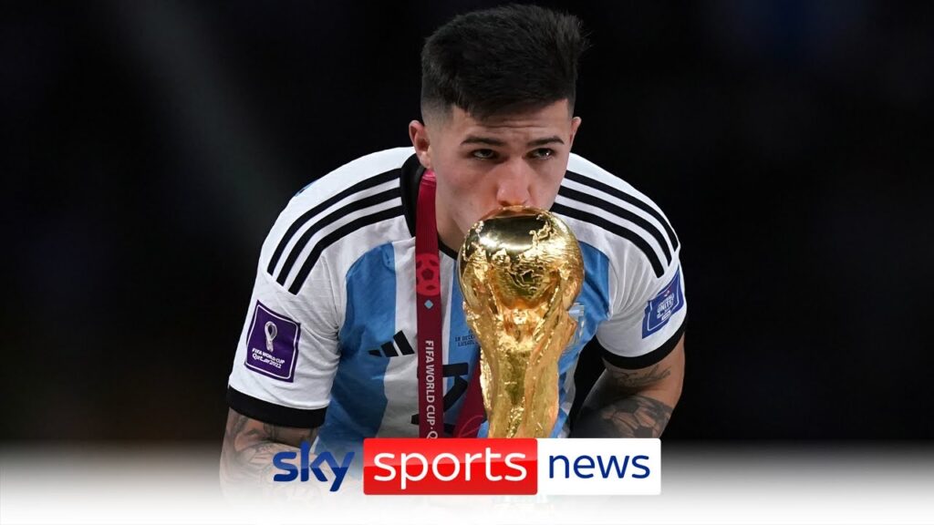 Chelsea sign Enzo Fernandez in British transfer record Chelsea sign Enzo Fernandez in British transfer record