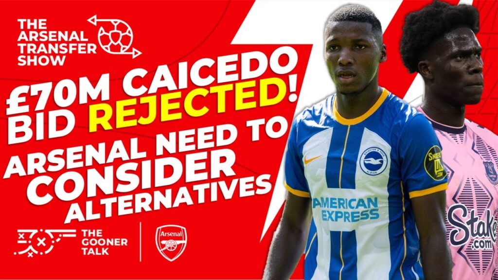 The Arsenal Transfer Show EP291: Moises Caicedo Bid Rejected, Amadou Onana, Edu & More! The Arsenal Transfer Show EP291: Moises Caicedo Bid Rejected, Amadou Onana, Edu & More!