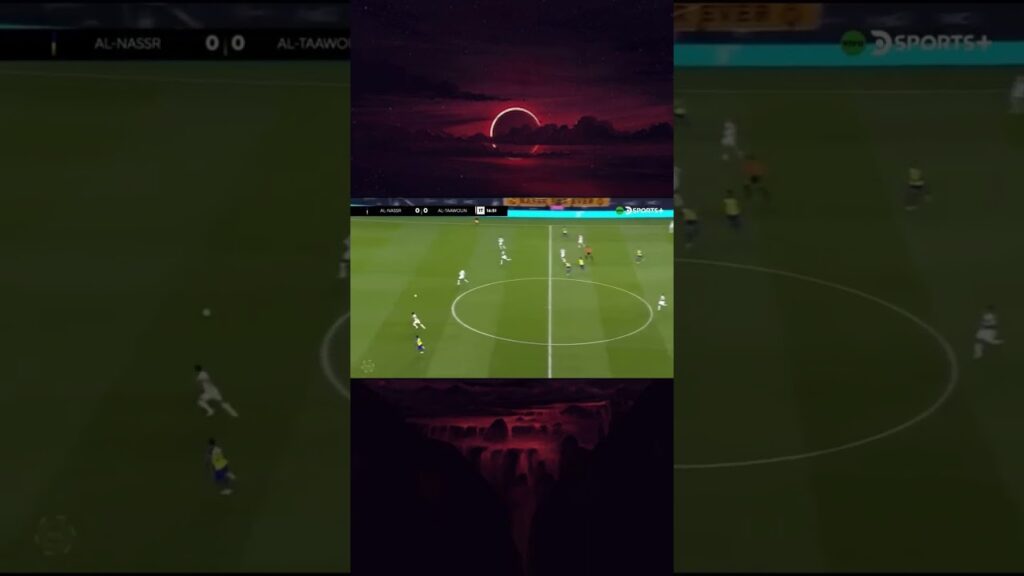 ⚽️Al Nassr vs Al Taawoun ronaldo assist #shorts  #youtubeshorts #shortvideo