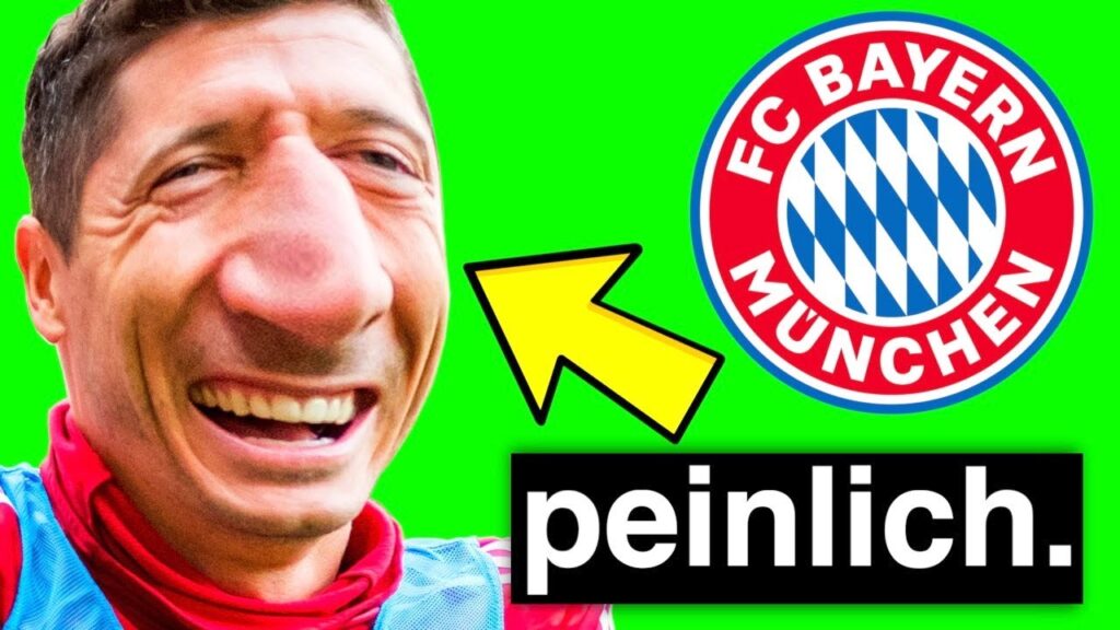 Robert Lewandowski ist peinlich. 🙂