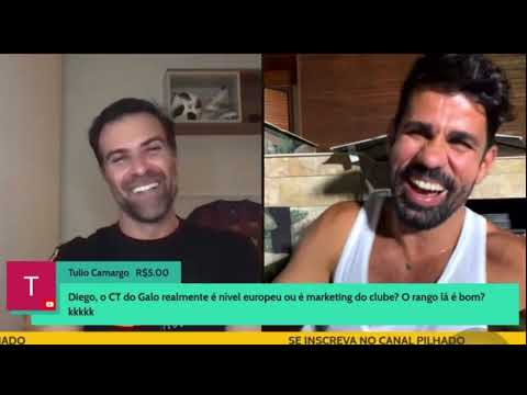 🤣 DIEGO COSTA ZOANDO O CT DO ATLÉTICO-MG kkkkkkkkkkk