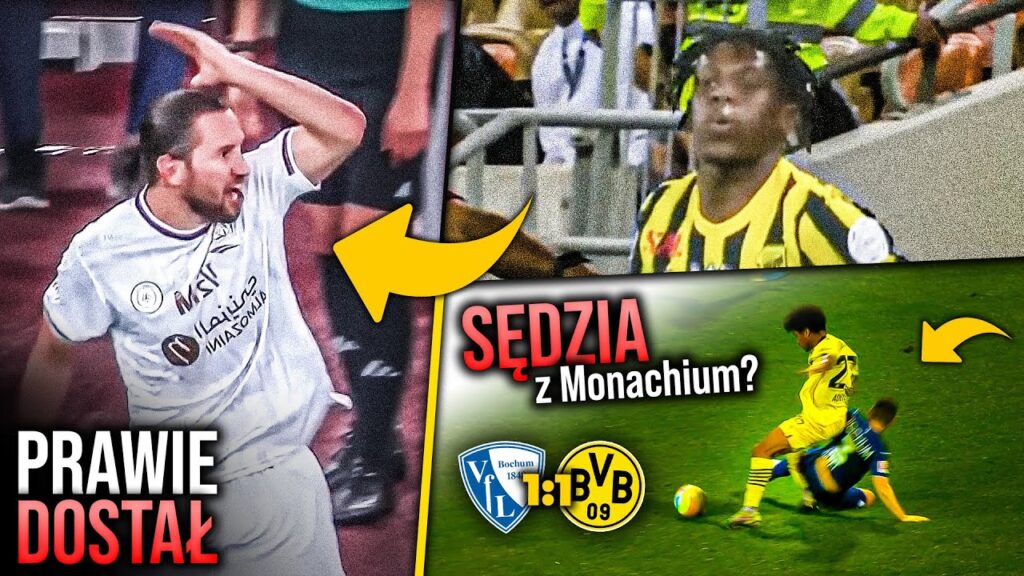 Rywal chciał OPLUĆ Krychowiaka... SKANDAL w meczu BVB! Sędzia ich OSZUKAŁ...? Ronaldo z 12 GOLEM!