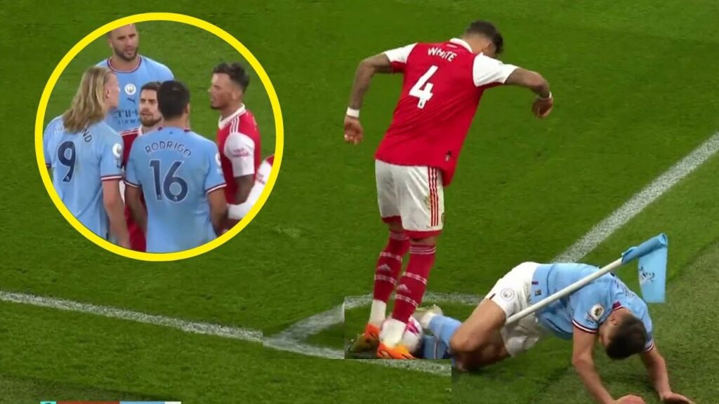 Ben White So Aggressive !👽