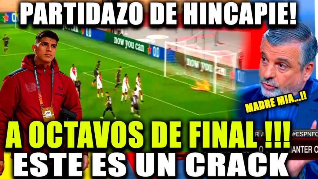 CON PIERO HINCAPIE JUGANDO UN PARTIDAZO El Leverkusen CLASIFICÓ en la EUROPA LEAGUE