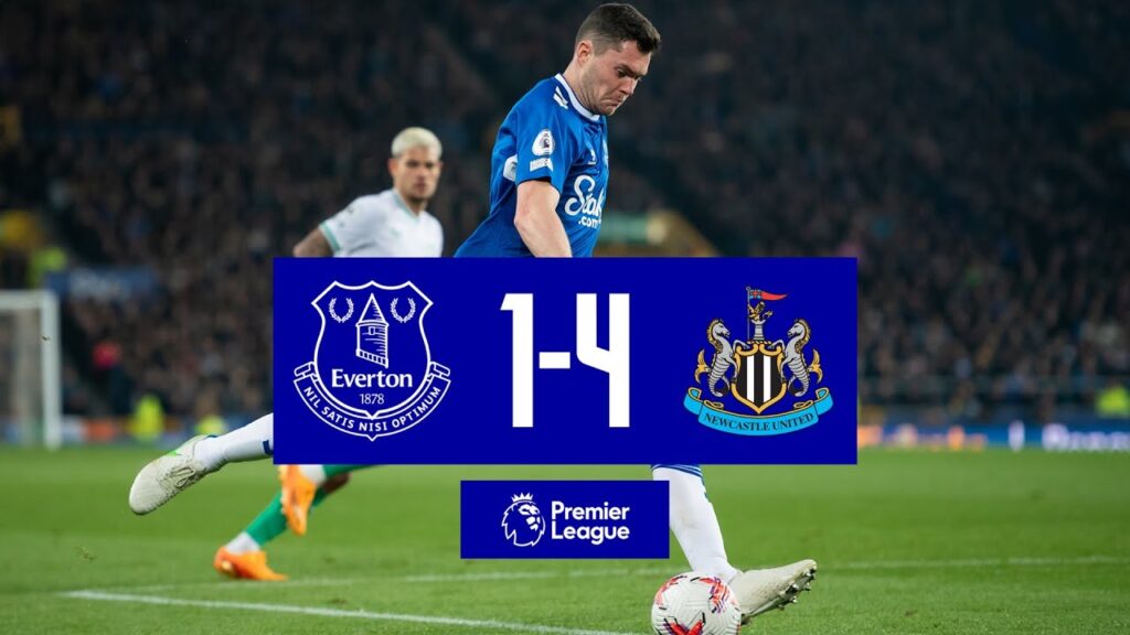 EVERTON 1-4 NEWCASTLE | Premier League highlights