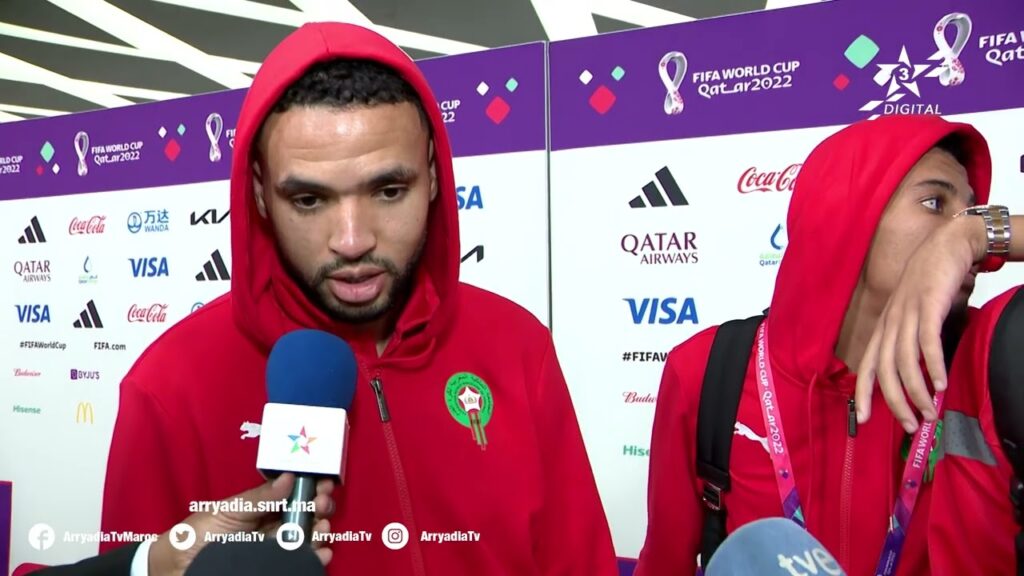 🎙️| #يوسف_النصيري مسجل هدف التأهل التاريخي إلى دور نصف النهائي " الجماهير كانت كان سندا كبيرا لنا"