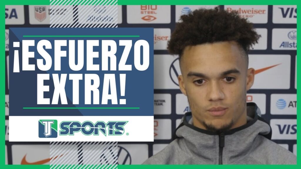 CONFIESA Antonee Robinson la IMPORTANCIA de VENCER a la Selección Mexicana para ir a Qatar 2022