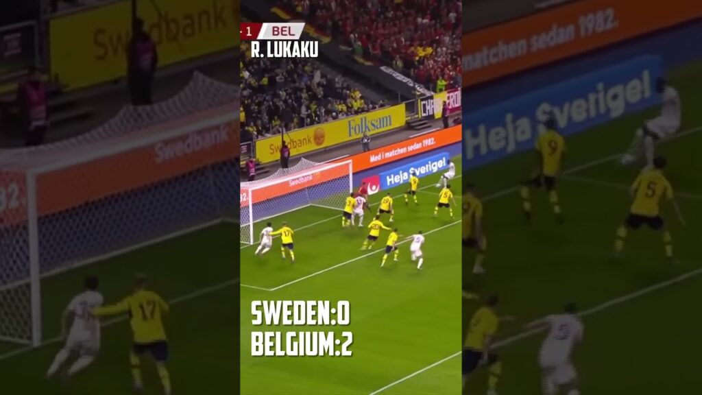Sweden - Belgium 0-3 | Euro 2024 Qualification