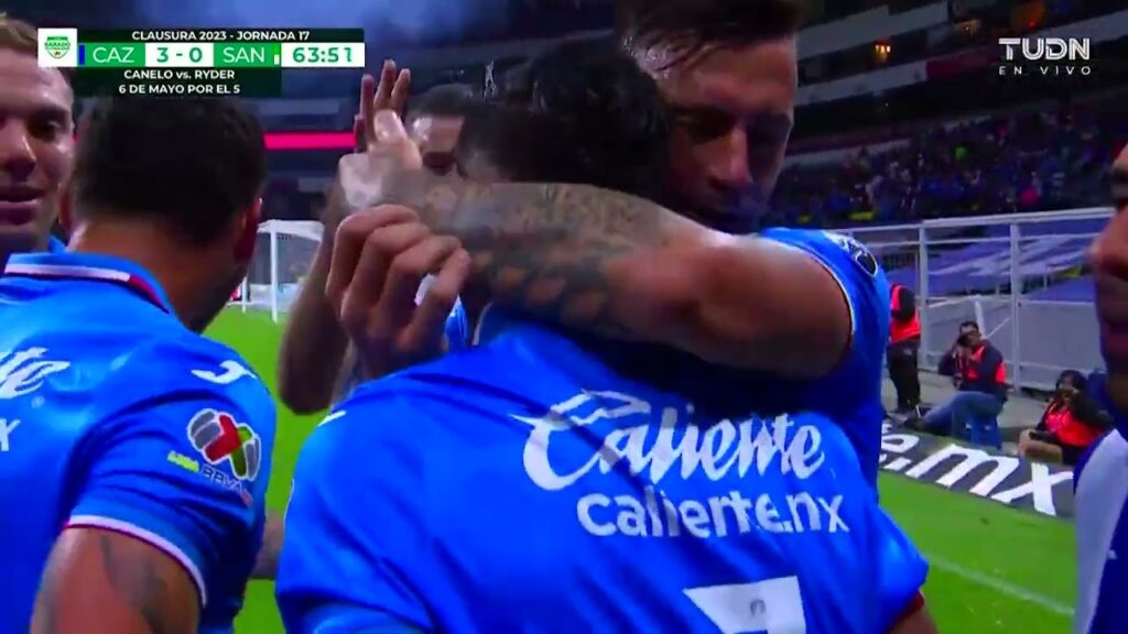 Gol de Uriel Antuna | Cruz Azul 3-0 Santos | Liga BBVA MX - Clausura 2023 - Jornada 17