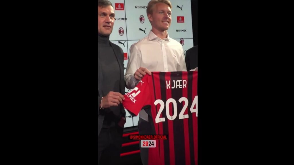 Simon Kjær contract renewal at AC Milan until 2024