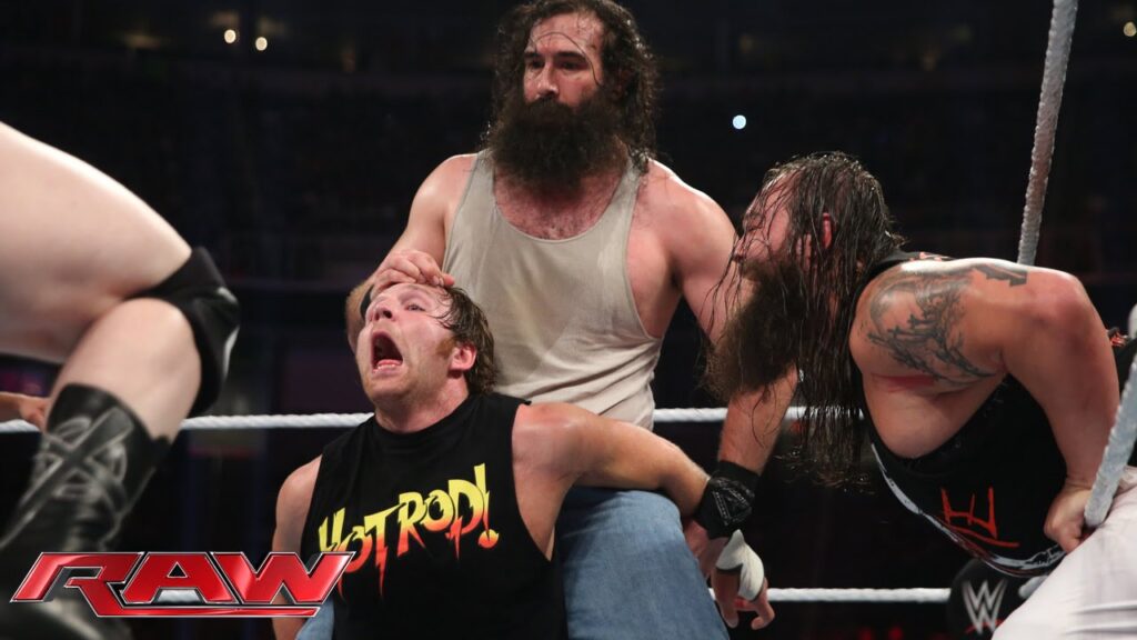 Roman Reigns, Dean Ambrose & Randy Orton vs. Bray Wyatt, Luke Harper & Sheamus: Raw, Aug. 3, 2015