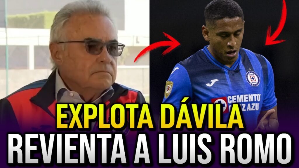 💥EXPLOTA DÁVILA CONTRA LUIS ROMO "No Se Valora Como FUTBOLISTA" ¡Fuertes Palabras contra LUIS ROMO!