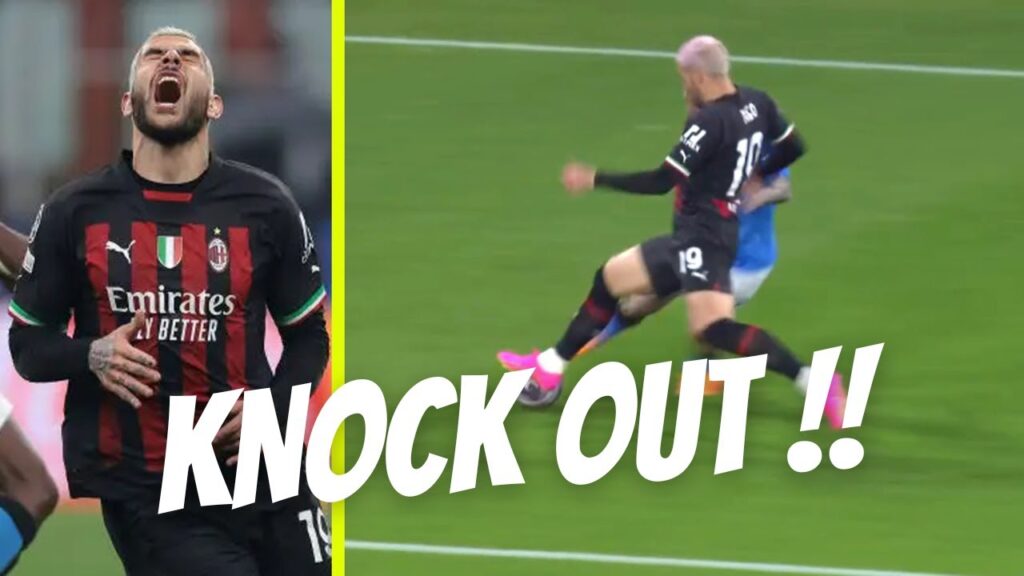 THEO HERNANDEZ VS NAPOLI | KNOCK OUT PARTENOPEI &  POLITANO