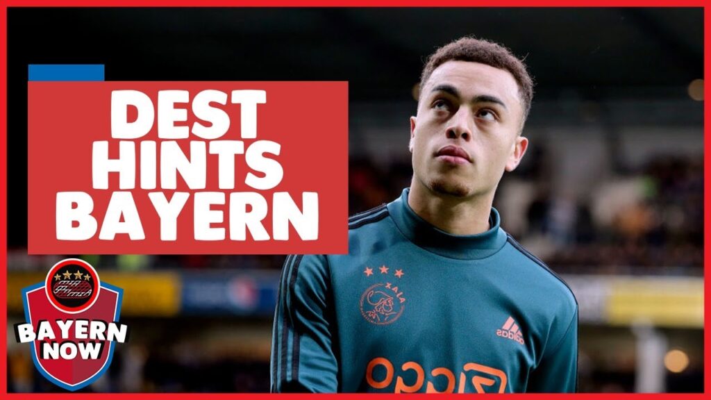 Sergiño Dest Hints At Bayern Munich Transfer (Spotted In Munich)