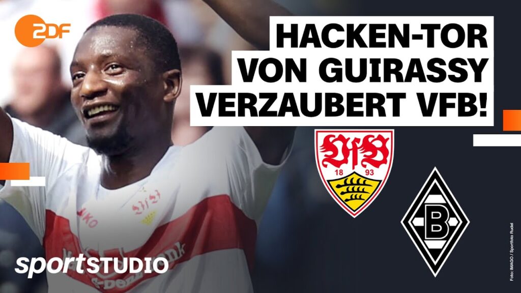 VfB Stuttgart – Gladbach Highlights | Bundesliga, 30. Spieltag Saison 2022/23 | sportstudio