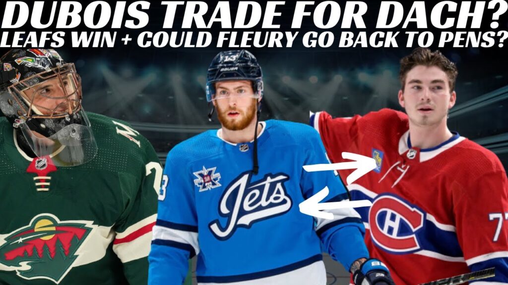 NHL Trade Rumours - Huge Habs & Jets Trade? PLD for Dach? Fleury to Pens? Leafs Finally Win Round 1