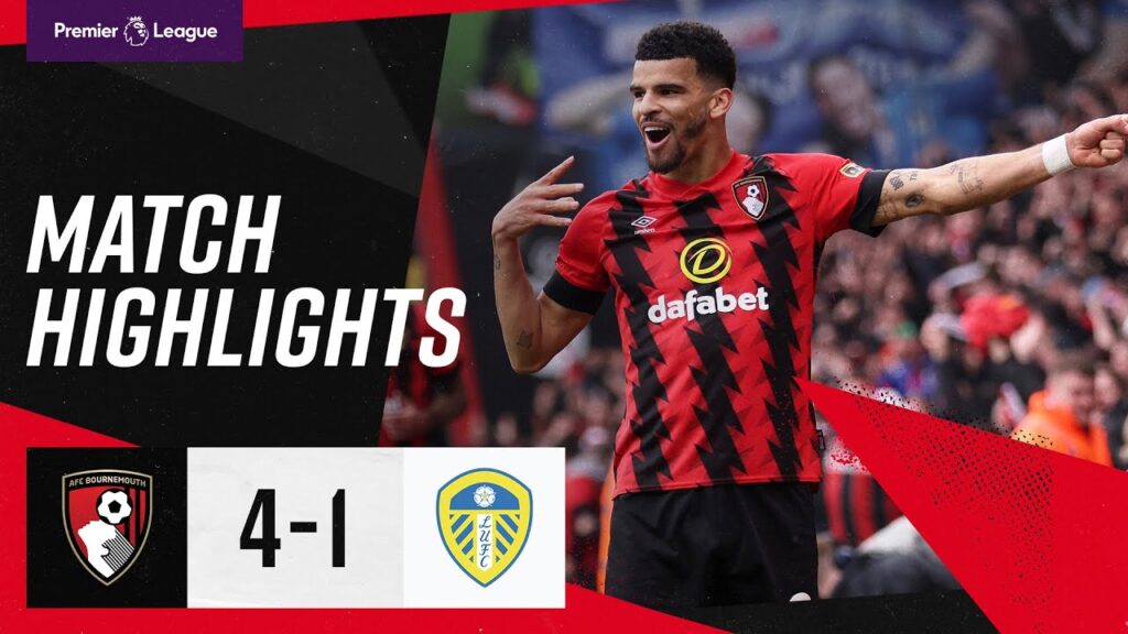 HUGE four-goal win all but secures survival | AFC Bournemouth 4-1 Leeds United