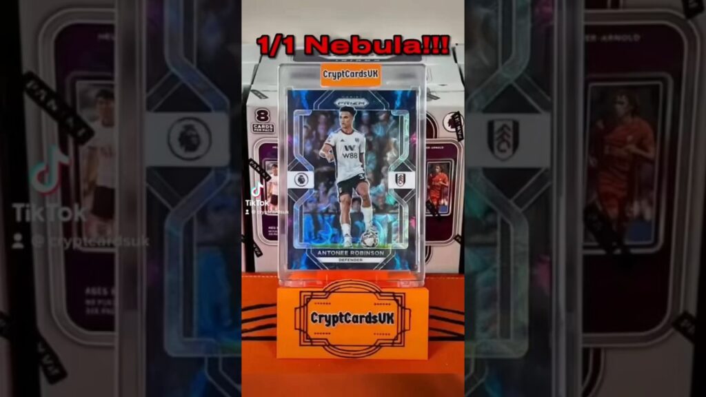 ANTONEE ROBINSON 1/1 NEBULA FROM PRIZM PREMIER LEAGUE CHOICE 💥💥Have you hit a 1/1 before? 👇👇