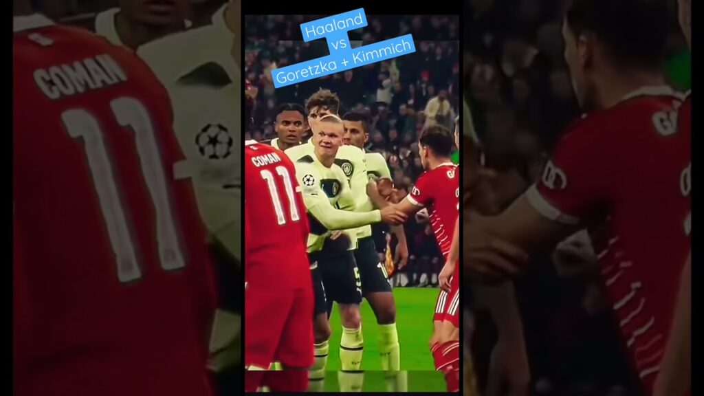 Haaland vs Goretzka and Kimmich