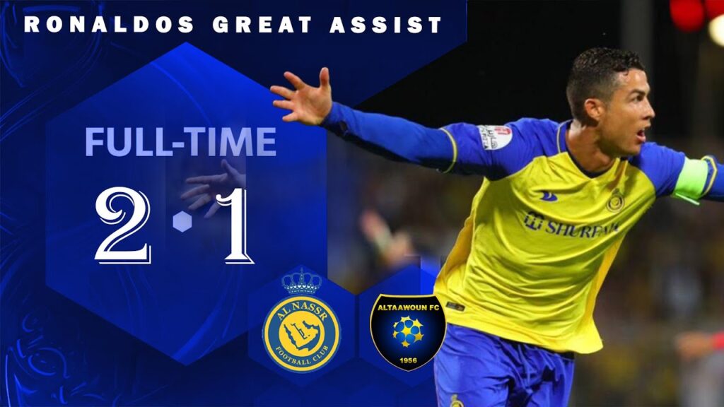 Ronaldo Great  2 Assist | Al Nassr vs Al Taawoun | All Goals And Highlights 17 February 2023 live