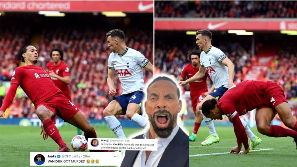 VIRAL FOOTAGE 🤣! FOOTBALL WORLD CRAZY REACTIONS TO PERISIC DESTROYED VAN DIJK ON THIS PLAY