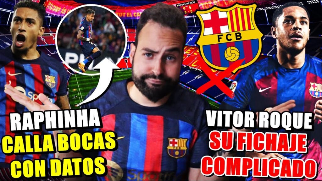 💥RAPHINHA CALLA BOCAS con sus DATOS ¡GRAN NIVEL! - El FICHAJE de VITOR ROQUE MUY COMPLICADO