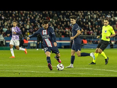 Lionel Messi vs Toulouse (04/02/2023) HD 1080i