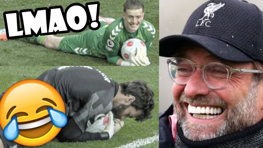 Alisson Becker MOCKS Jordan Pickford! (Liverpool, Everton, Merseyside Derby, Highlights)