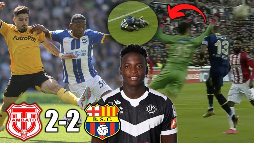 ENNER VALENCIA SALIÓ EN AMBULANCIA POR UN GOLPE | TÉCNICO 2-2 BARCELONA | HAT-TRICK JHON ESPINOZA