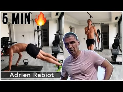 Прокачай себя с Adrien Rabiot | 5 MIN Cardio