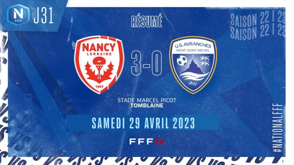 J31 I AS Nancy L.- US Avranches MSM (3-0)