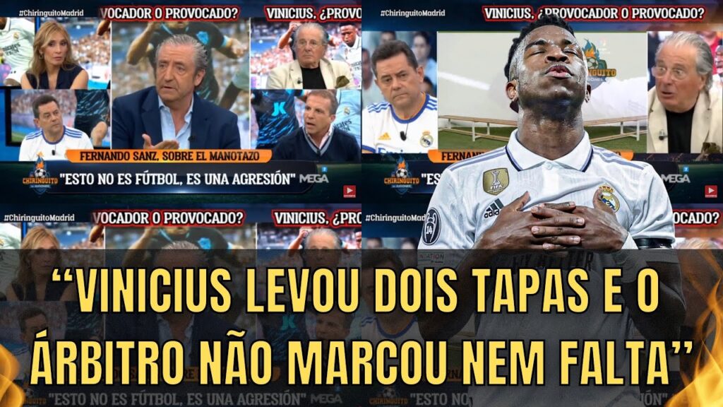 Vinicius Júnior Foi Agredido No Campeonato Espanhol #viniciusjr