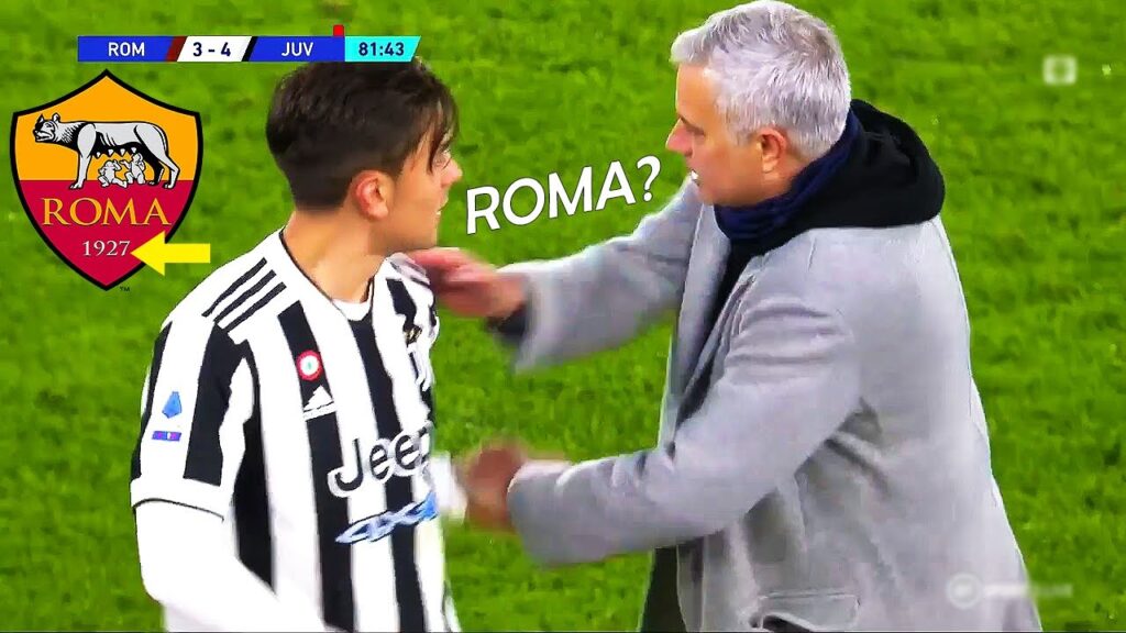 When Mourinho showed LOVE to Paulo Dybala in this Match