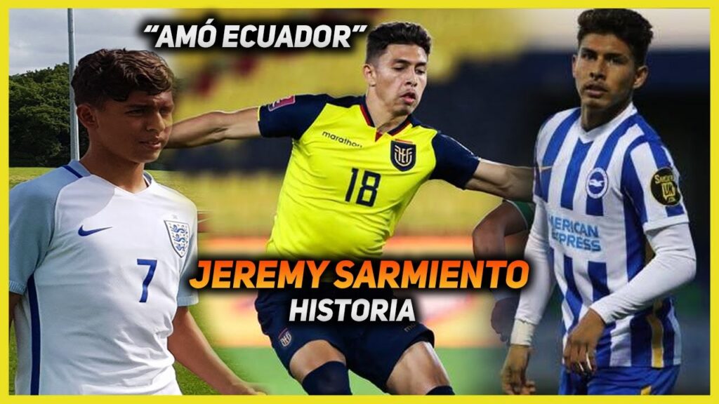OLVIDÓ a INGLATERRA y AMÓ a ECUADOR Jeremy SARMIENTO | Historia Galería del Gol